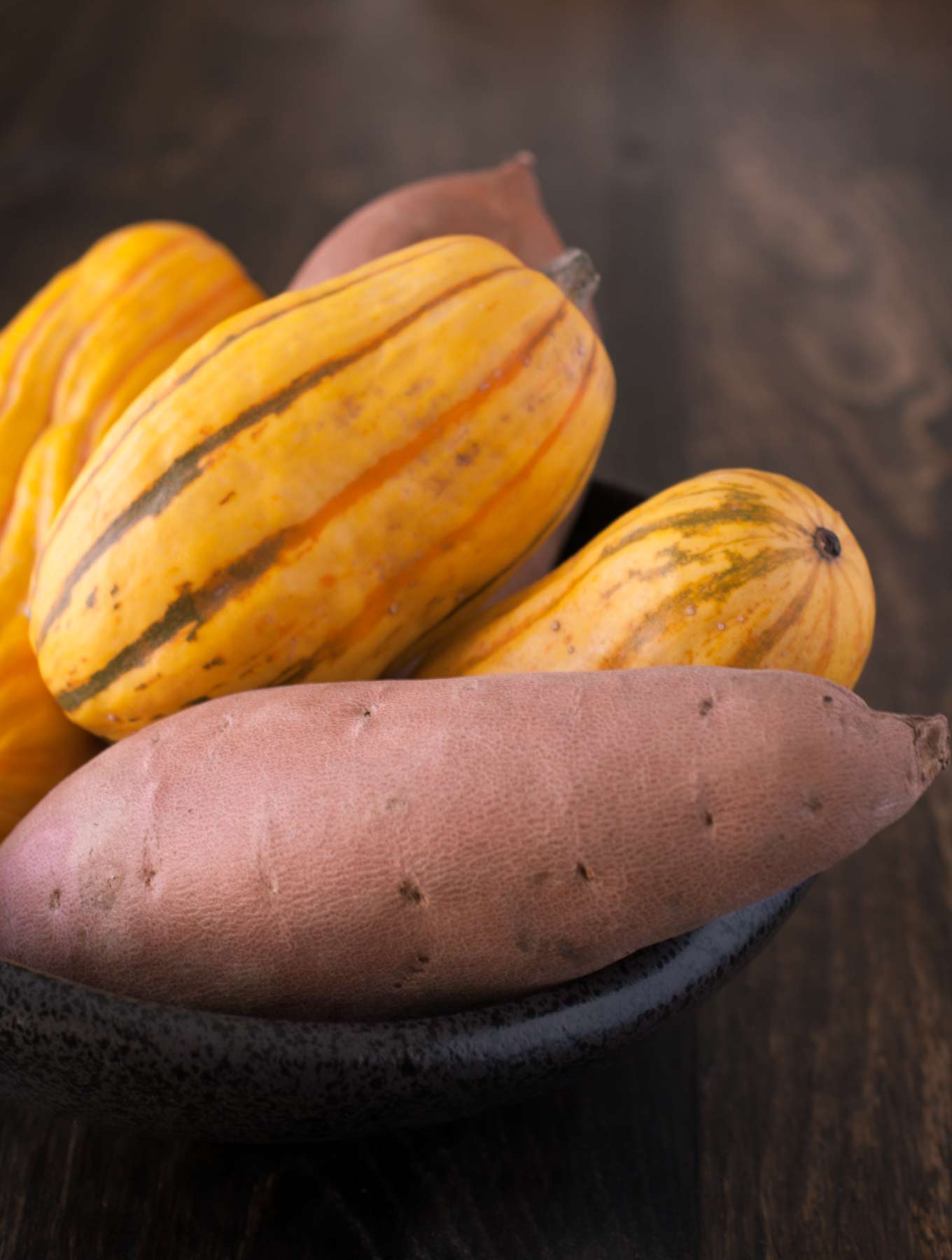 delicata squash yams sweet potato
