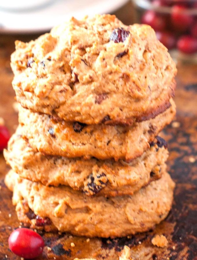 Gluten Free Cranberry Cardamon Scones