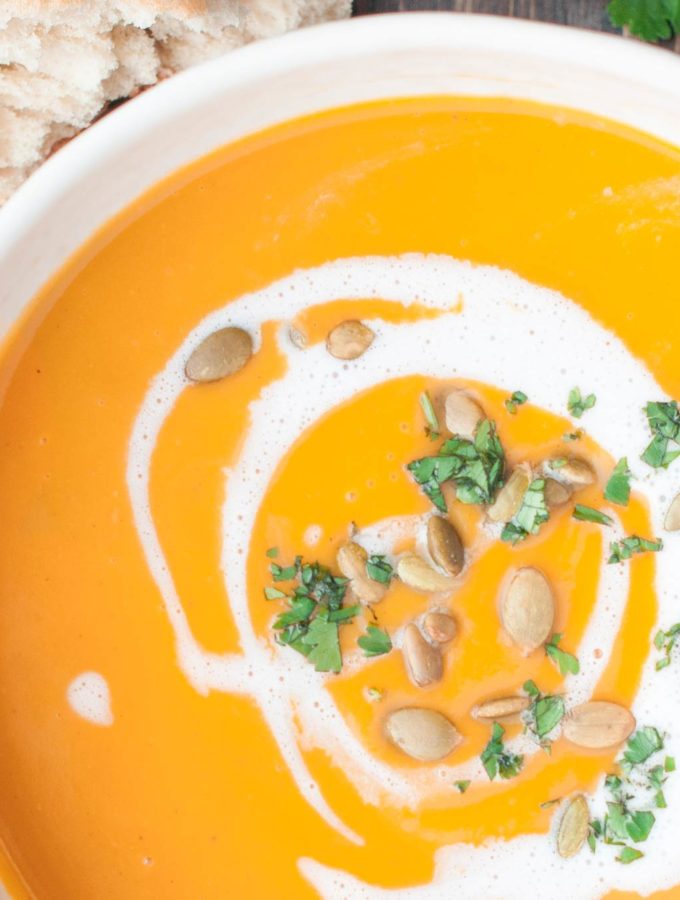 curry sweet potato squash soup