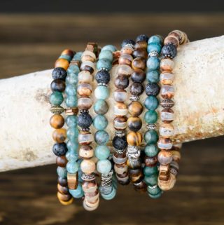 DIY Essential Oil Diffuser Bracelets on a Branch