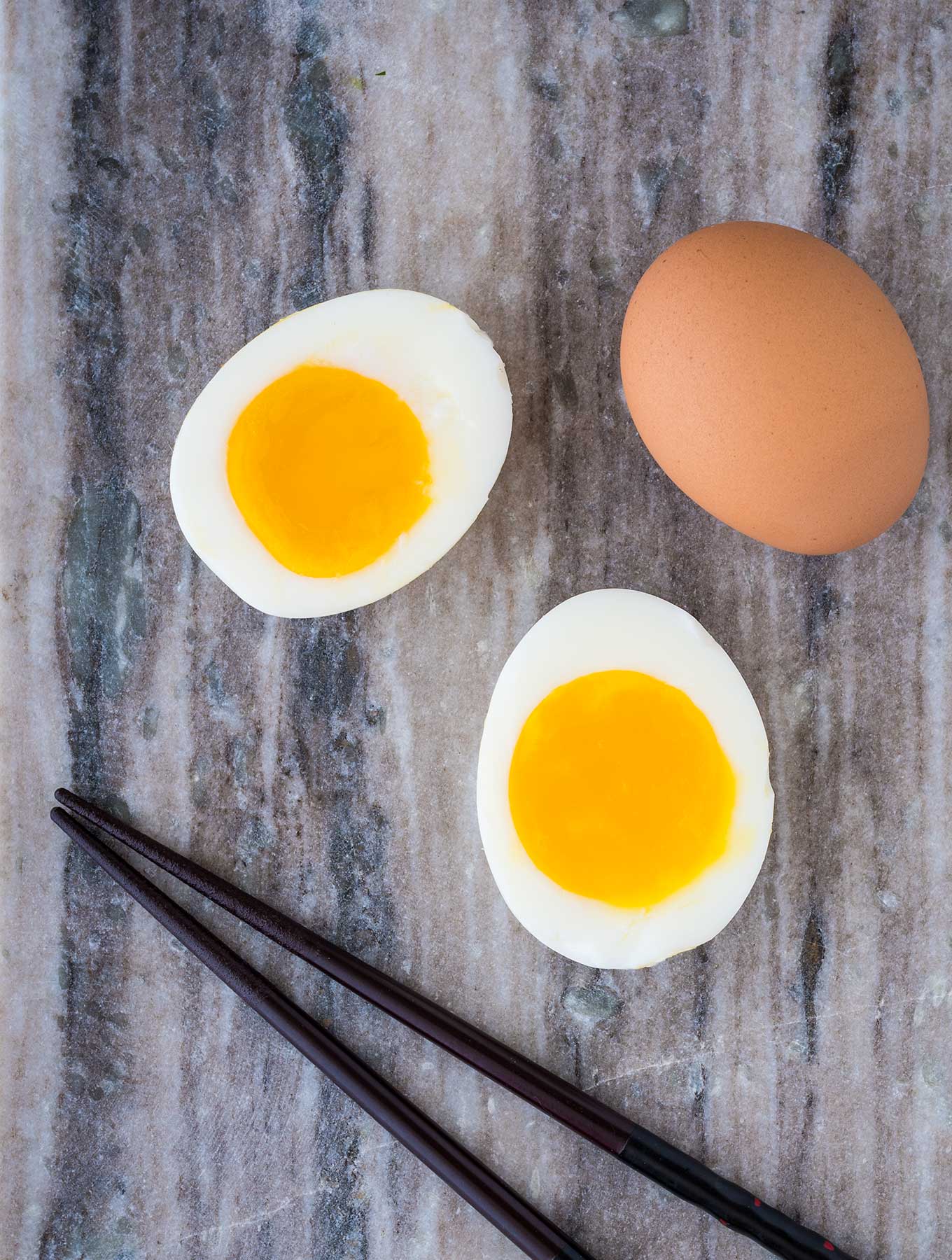 Hard boiled egg for ramen