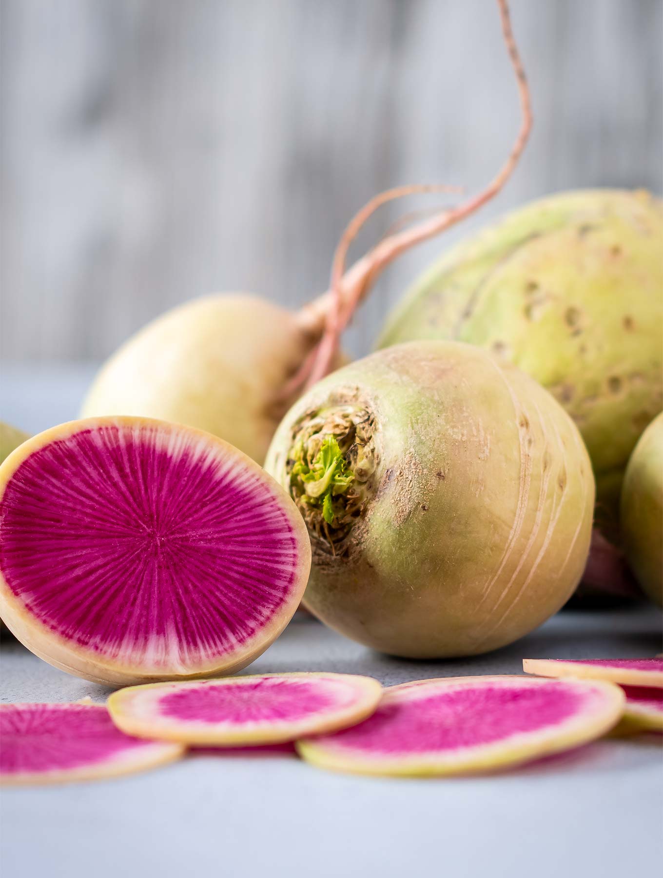 Watermelon radishes